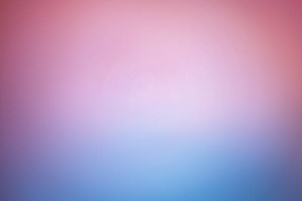 Color transition from pink to blue shades stock photo