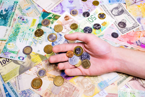 istock Different various money background. Many cash banknotes 902582522