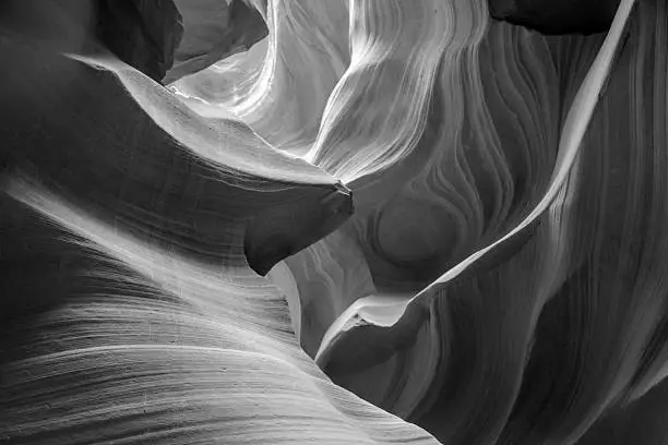 Antelopes Canyon near page, the world famoust slot canyon in the  "Antelope Canyon Navajo Tribal Park"