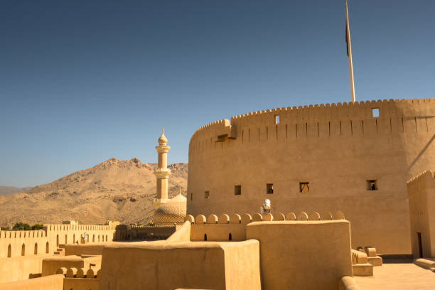 istock Nizwa, Oman Arabian Peninsula Panorama Fort 902595494