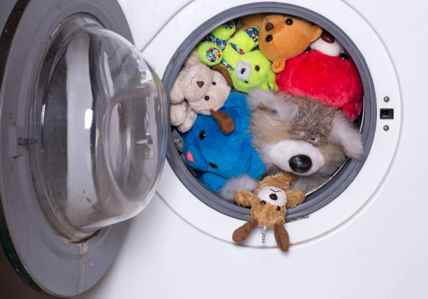 istock soft toys in the washing machine 902605448