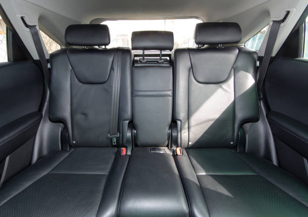 istock gray leather interior of car 902605640