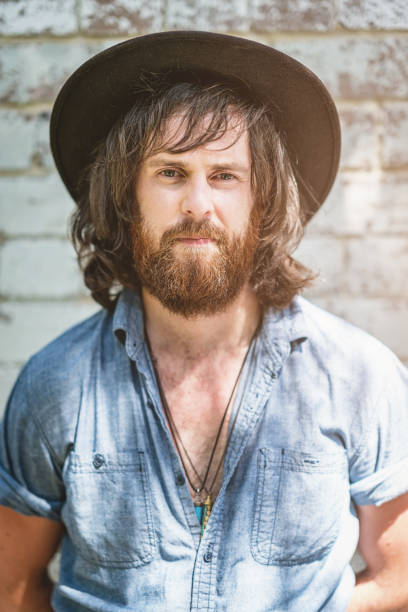 istock Confident Young Man Australian Bush Hat Outback Portrait 902606606