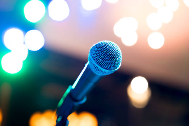 istock Microphone in party or concert 902617276