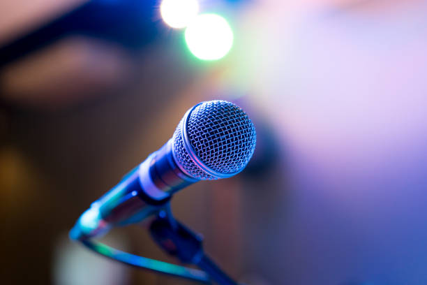 istock Microphone in party or concert 902617312