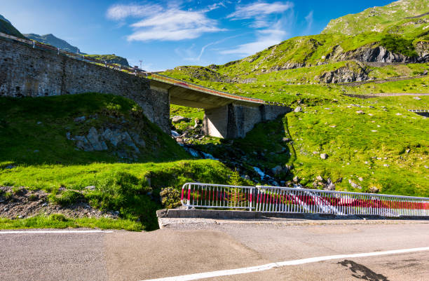 istock bridge on transfagarasan route of Romania 902624010