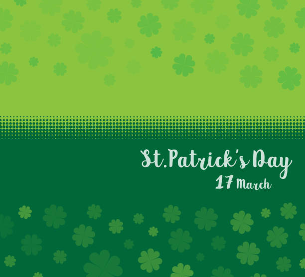 istock Vector Illustration of a St. Patrick's Day green clover leaves 902624666