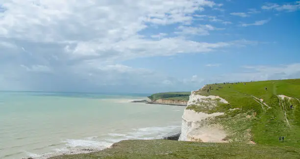 Photo of World renowned English white cliffs