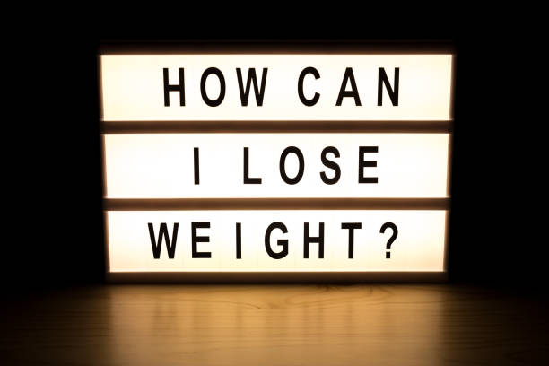 istock How can I lose weight light box sign board 902640968