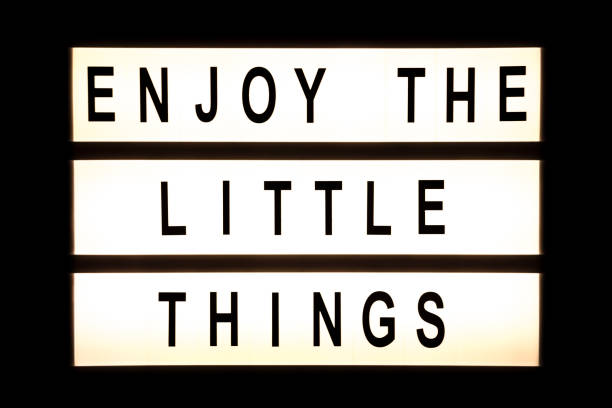 istock Enjoy the little things hanging light box 902643480