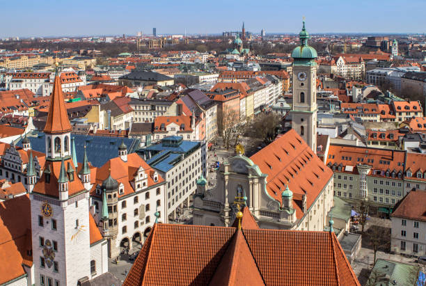 istock Panorama view of Munich, Germany 902647574