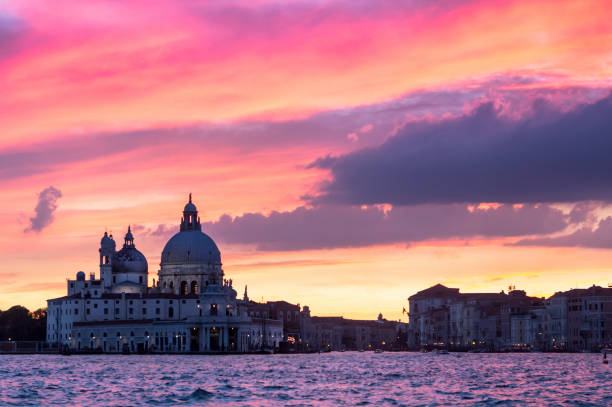 istock Basilica Santa Maria della salute at sunset, Venice 902651436
