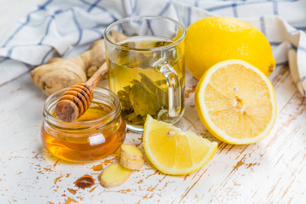 istock GInger and lemon tea with honey 902654692
