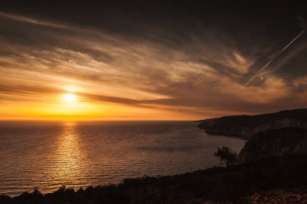 istock Landscape of Cape Keri Zakynthos, sunset 902666058