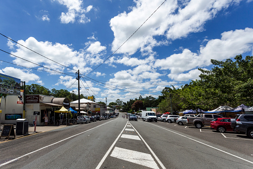 Eumundi is a small town established in 1890 in the Sunshine Coast hinterland, Queensland, Australia