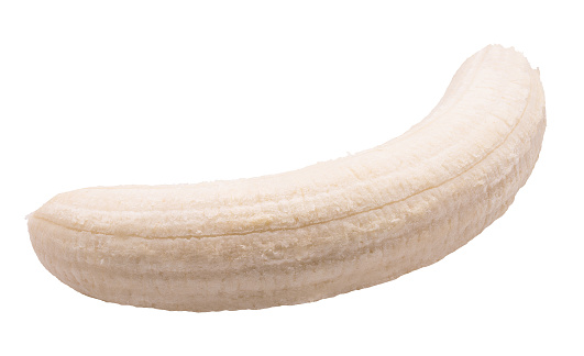 banana isolated on a white background.