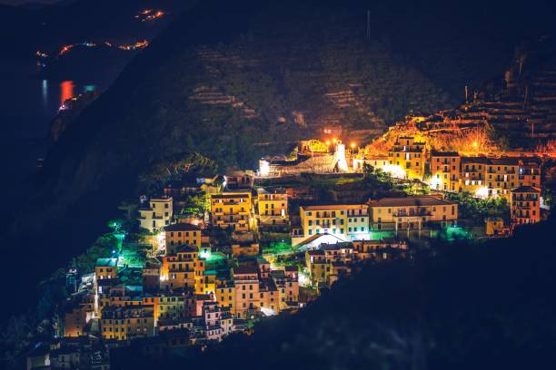 istock Riomaggiore Village at Night 902706148