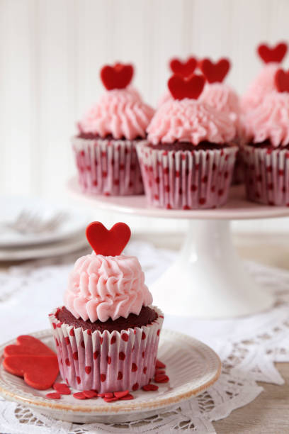 Red velvet cupcakes - Photo