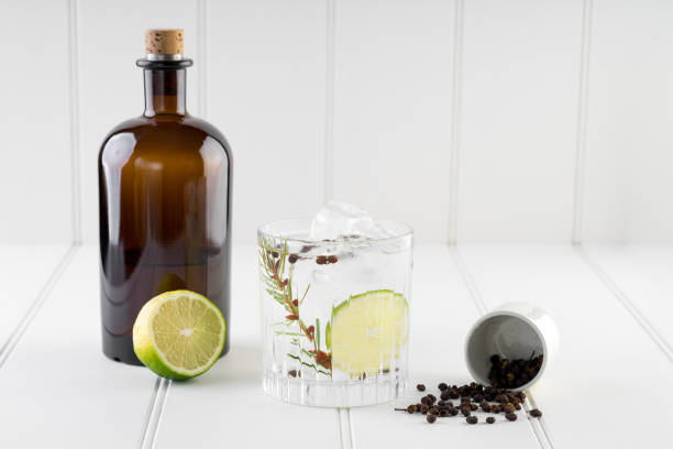 gin and tonic cocktail drink