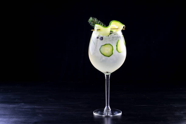 gin and tonic cocktail drink