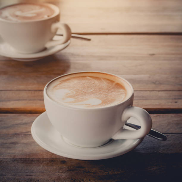 istock Cup of coffee latte 902712990
