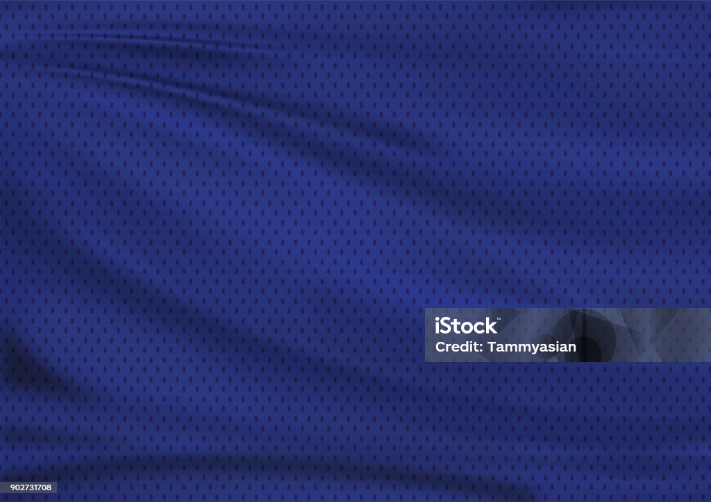 navy blue textile sport background navy blue textile background, illustration Textured Stock Photo