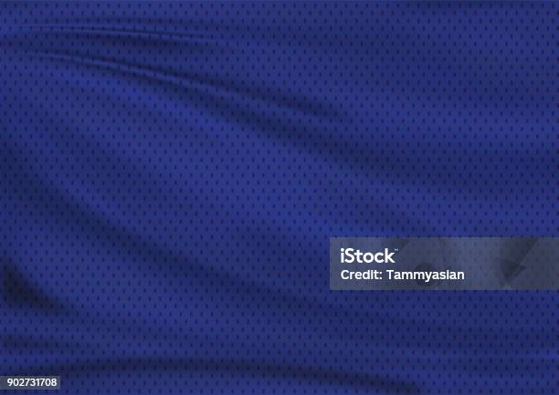 Foto de Azul Marinho Têxtil Desporto Plano De Fundo e mais fotos de stock de Texturizado - Descrição Geral - Texturizado - Descrição Geral, Camisa esportiva, Plano de Fundo