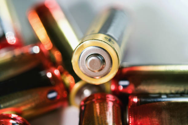 istock selective focus of alkaline AA battery energy abstract 902742892