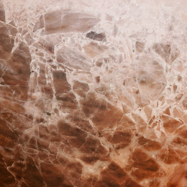 istock Closeup surface abstract marble pattern at the dark brown marble stone wall texture background 902743152