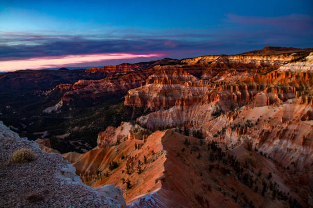 istock Incredible sunset at Cedar Breaks National Monument in Utah 902750106