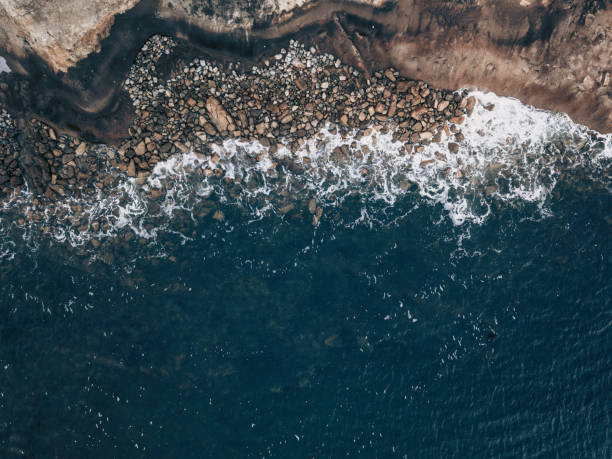 istock Aerial View of Ocean Coastline 902760562