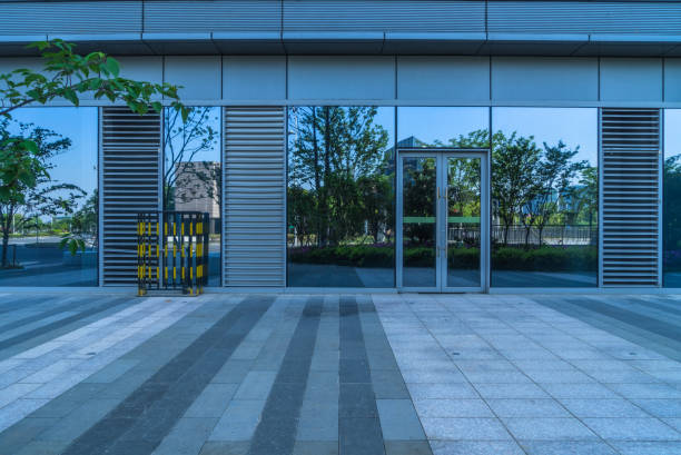 istock Building glass entrance 902760806