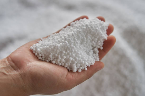 istock Nitrogen fertilizers or urea fertilizer in farmer hand. 902779496