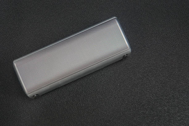 istock modern portable speaker to connect with smartphone 902794164