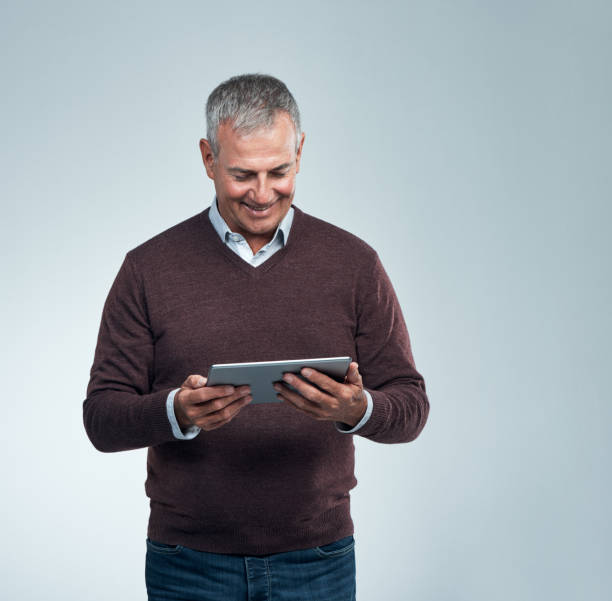 istock He’s not one to shy away from technology 902808944