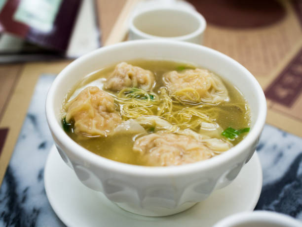istock Wanton noodle Hong Kong  style close up 902831914
