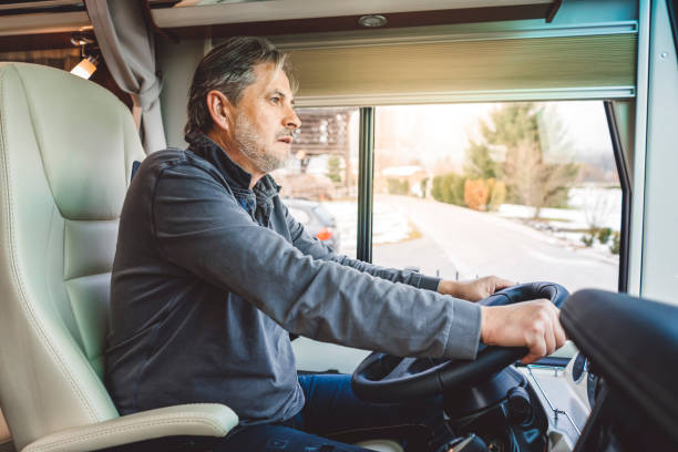 istock Mature man focused on the road 902835610