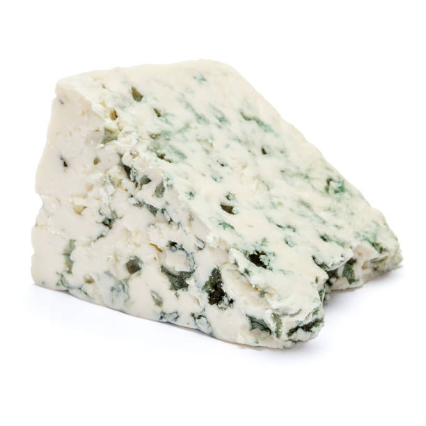 blue cheese on a white background. Clipping path piece of blue cheese isolated on a white background. Clipping path blue cheese stock pictures, royalty-free photos & images