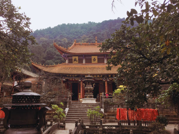 istock Architectural details of Huating Temple (Kunming, Yunnan, China) 902841570