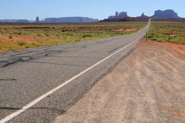 istock Road to the Monument Valley, USA 902842492