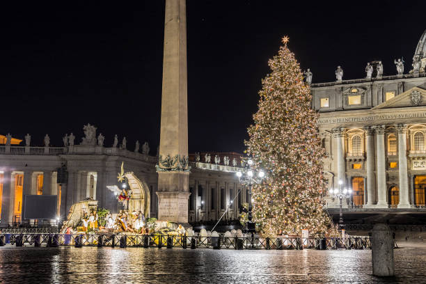 istock Christmas at St. Peter's Basilica 902843262
