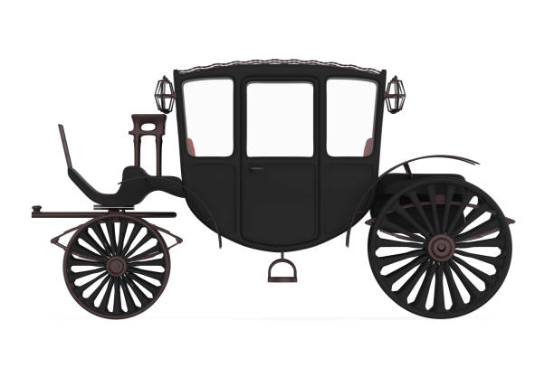 istock Vintage Carriage Isolated 902883494