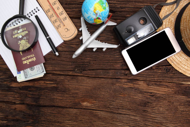 istock Outfit of traveler 902883592