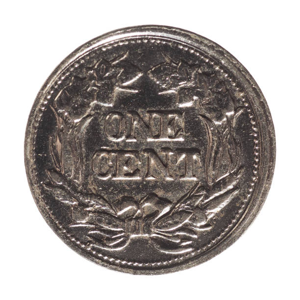 istock 1 cent coin, United States isolated over white 902890080
