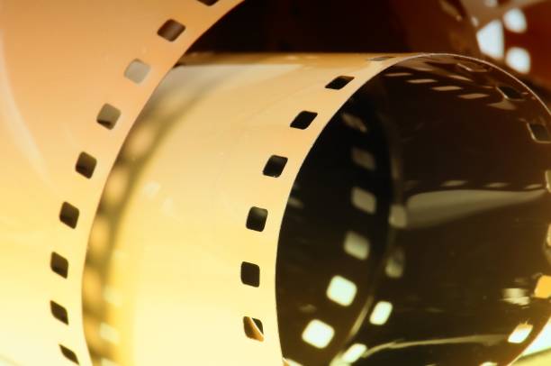 istock Rolled up film in the foreground. 902892958