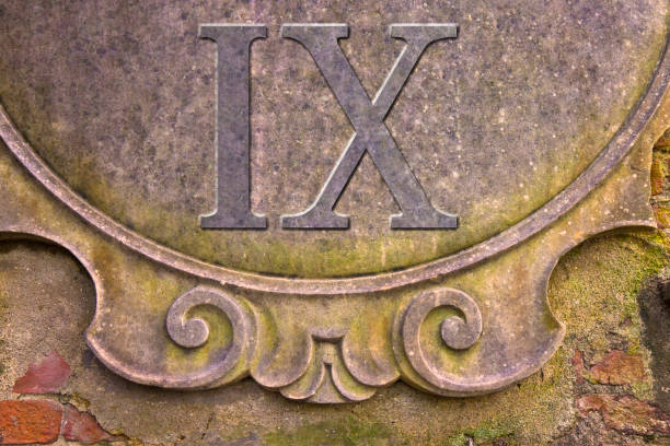 istock Roman number written on stucco wall - concept image 902894672