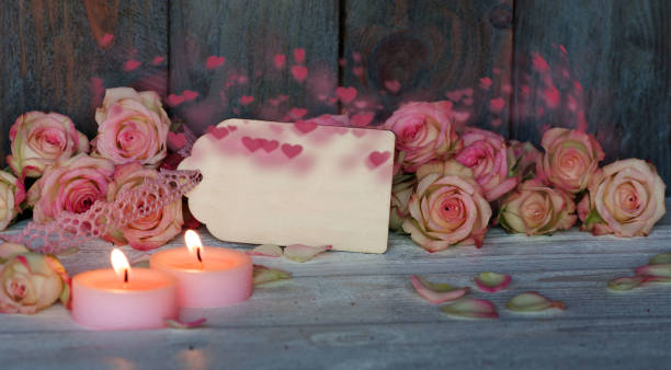 istock Still life with tender hearts for mothers day 902906824