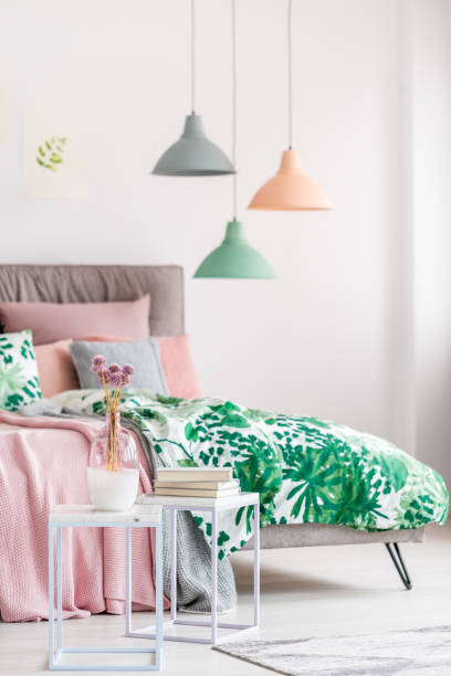 istock Chives flowers in bright bedroom 902913136