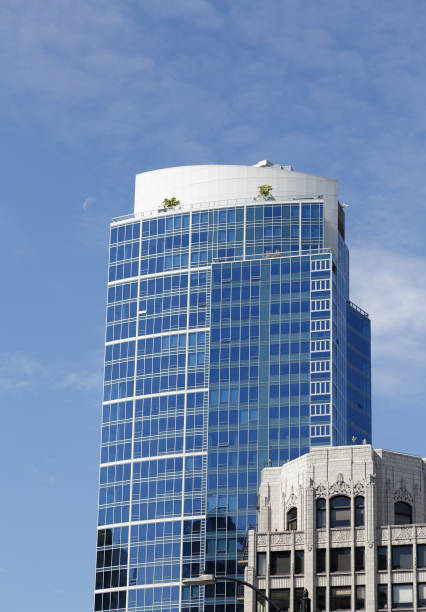 istock Blue Glass Tower in Seattle 902915060