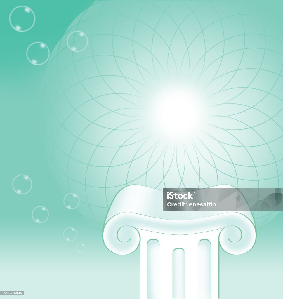 Pilon Background Pillar Background Template Concept Stock Illustration - Download Image ...